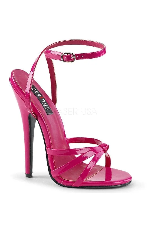 DOMINA-108 Sandal  | Fuchsia Patent