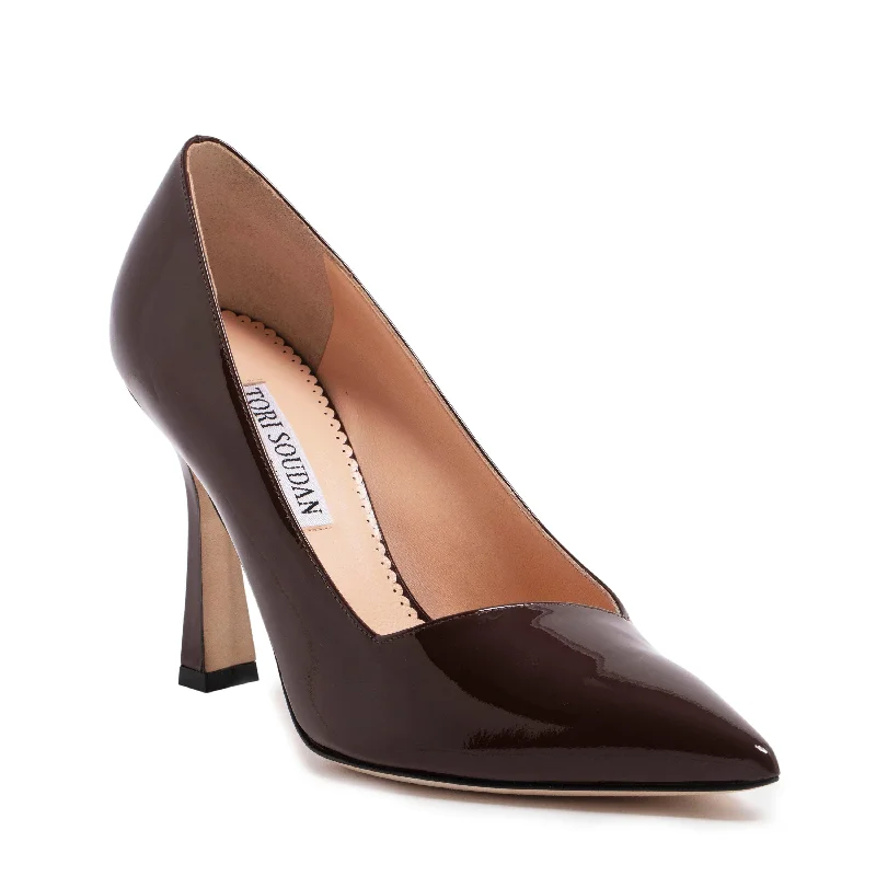 Kamala Pump -  Espresso (High-Heel)