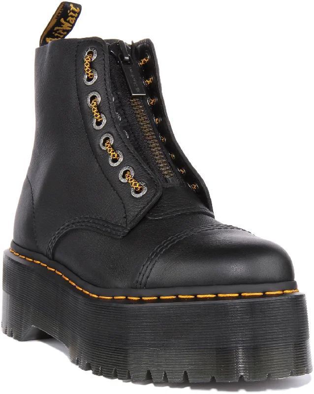 Dr Martens Sinclair Max Platform In Black For Women