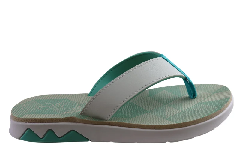 Beira Rio Conforto Beachly Womens Comfort Thongs Made In Brazil