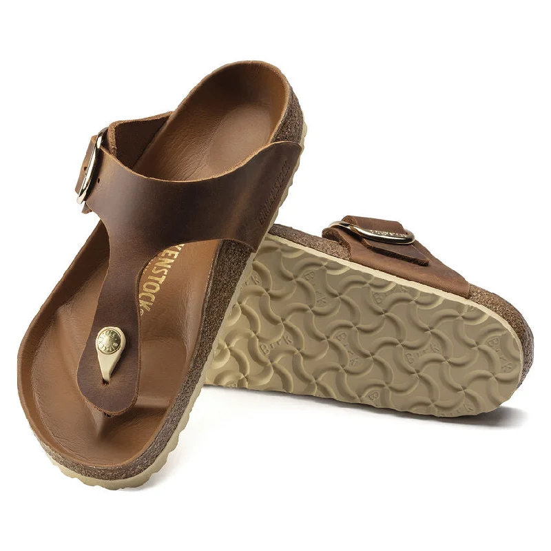 Birkenstock - Gizeh Big Buckle Cognac