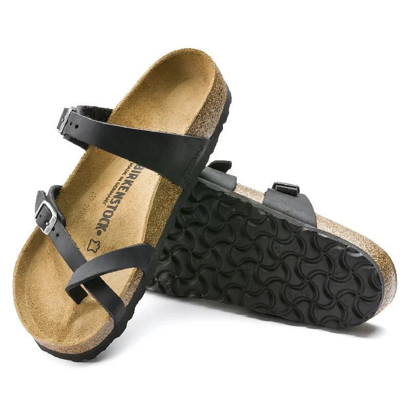 Birkenstock - Mayari Oiled Leather Black 0171481