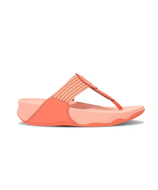 FitFlop Walkstar Finestripe Webbing Toe-Post Corralina Mix Sandals