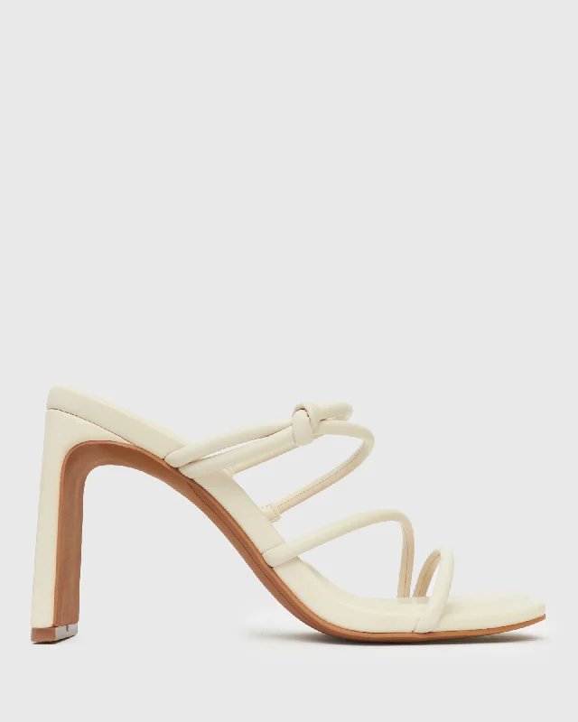 Wider Fit CLEOPATRA High-Heeled Strappy Mules