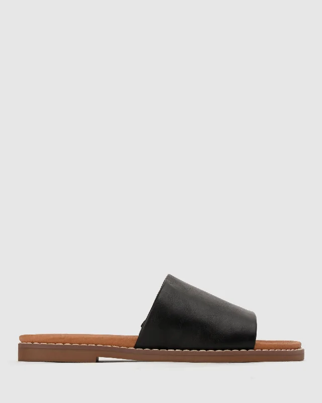 Wider Fit AMINA Vegan Slides