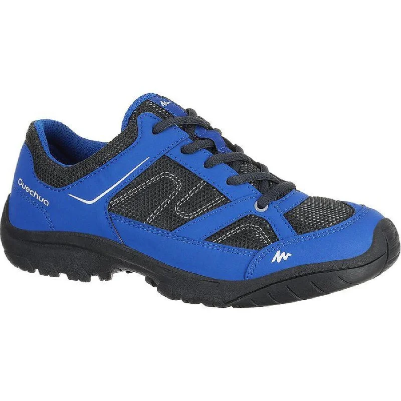 Arpenaz 50 Children's Hiking Shoes blue laces