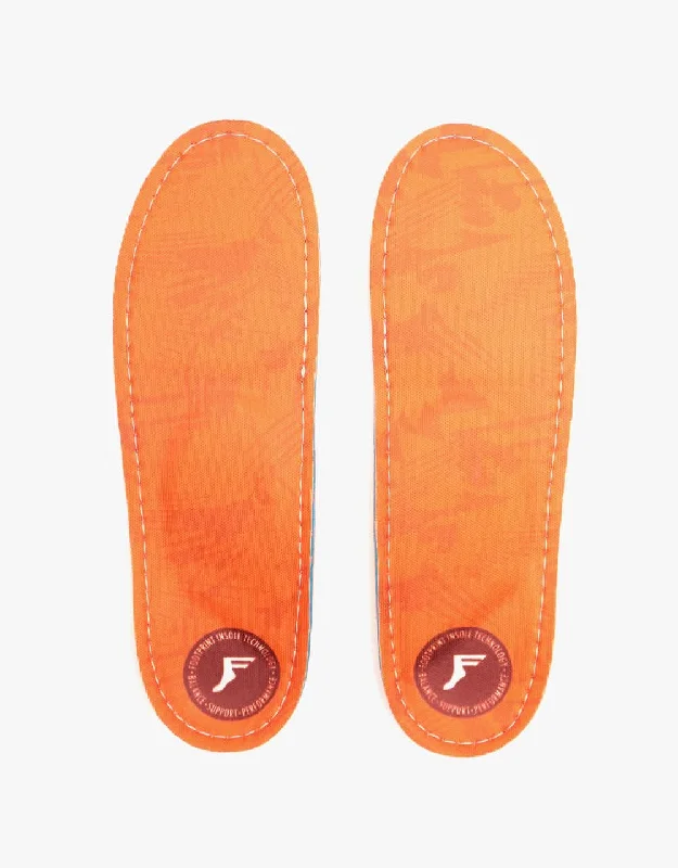 Footprint Orange Camo Kingfoam Elite 5mm Orthotic Insoles