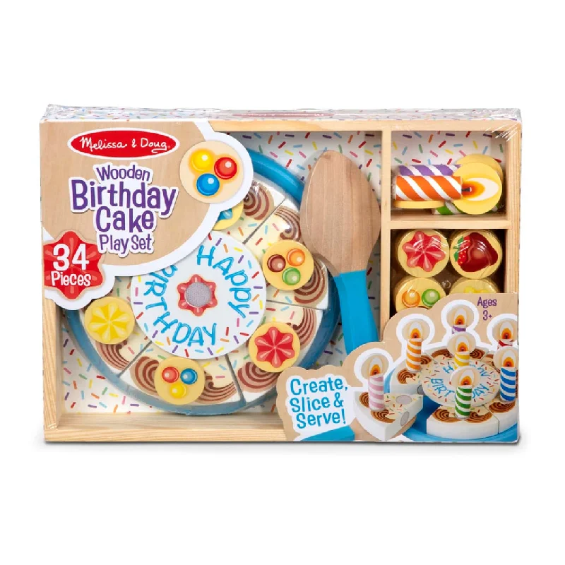 Birthday Cake-wooden Play Set