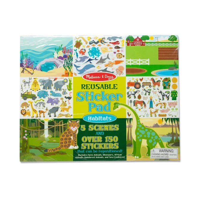 Habitats Reusable Sticker Pad