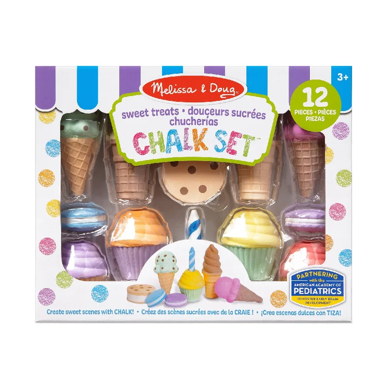 Ice Cream And Cake Chalk Set