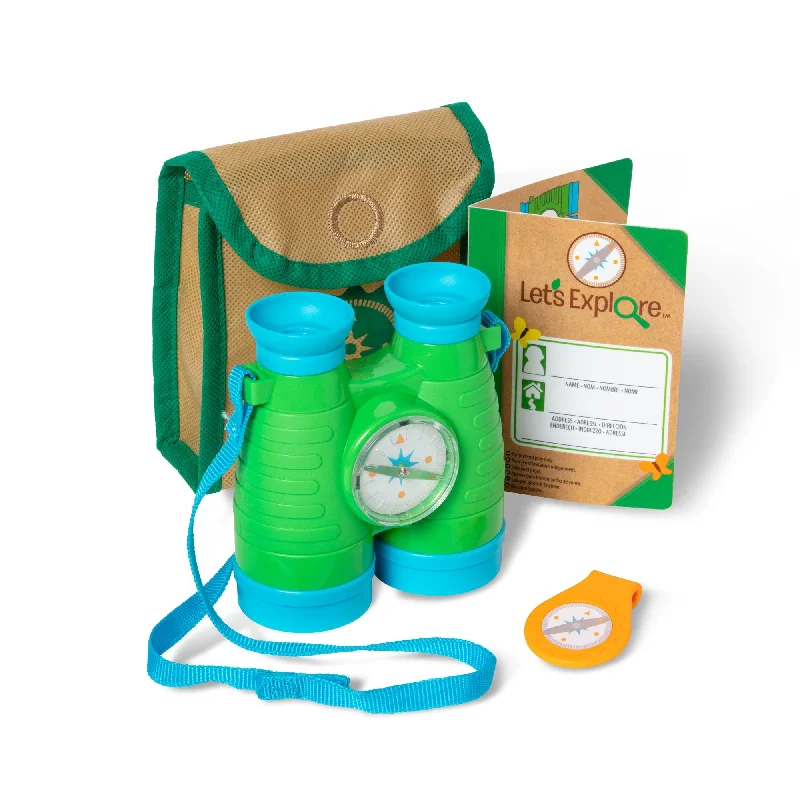 Let`s Explore Binoculars And Compass Playset