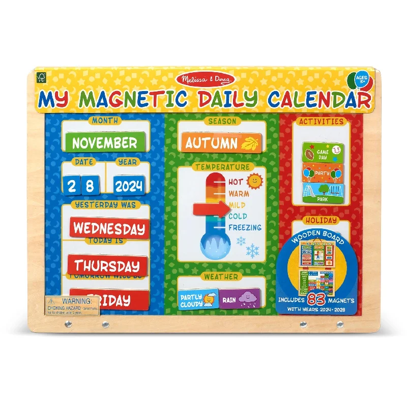 My First Daily Magnetic Calendar