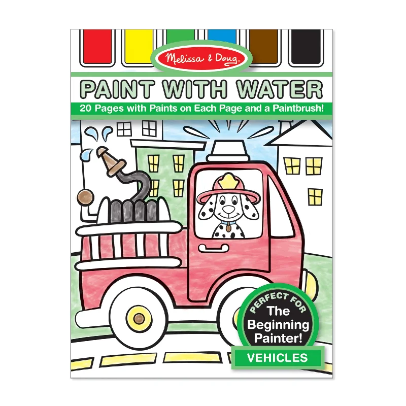 Paint With Water Vehicles