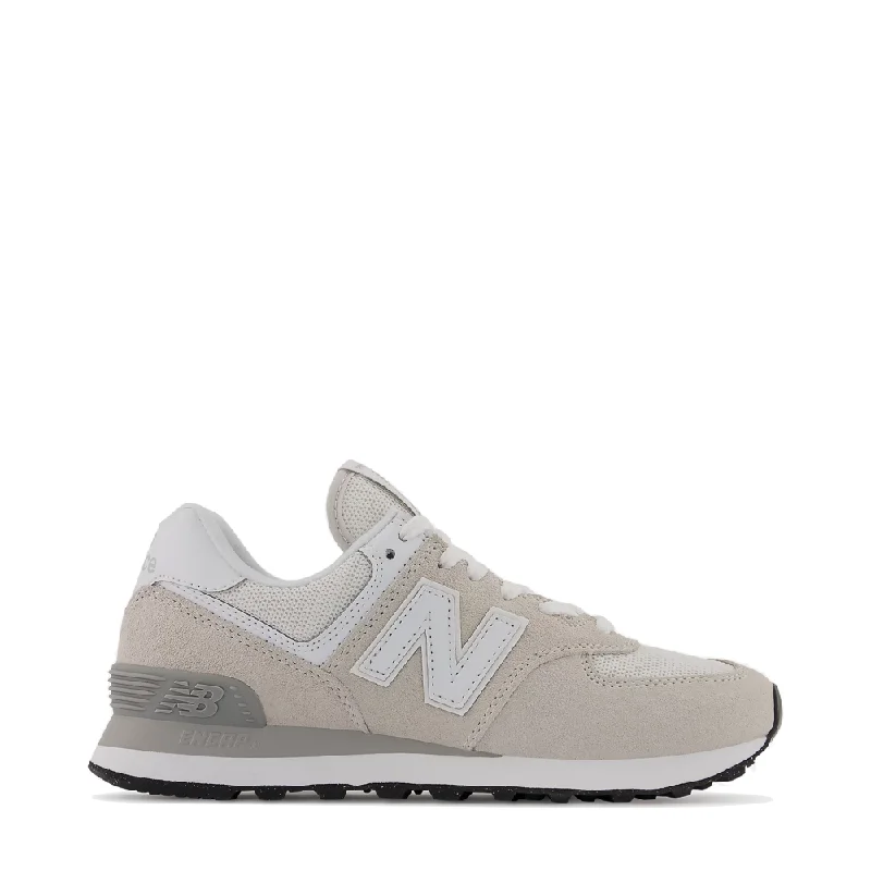 New Balance Women's 574 Sneaker in Nimbus Cloud with White