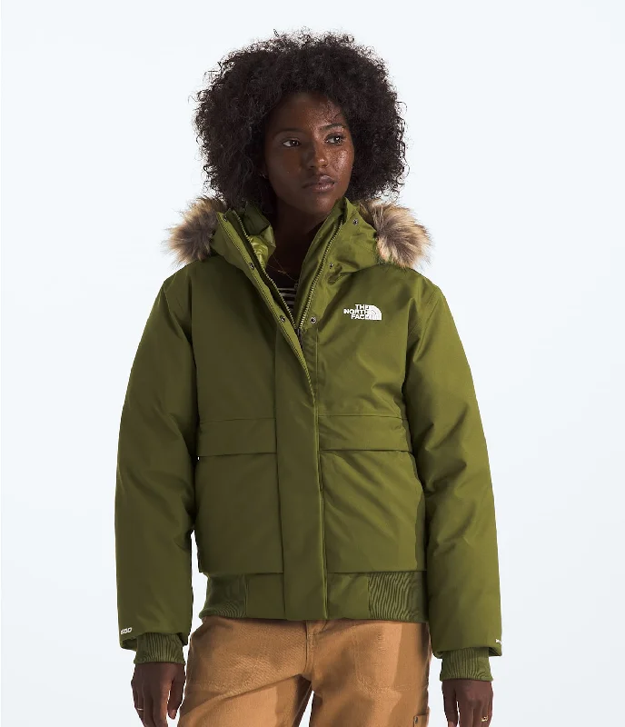 Women's Arctic Bomber - Forest Olive