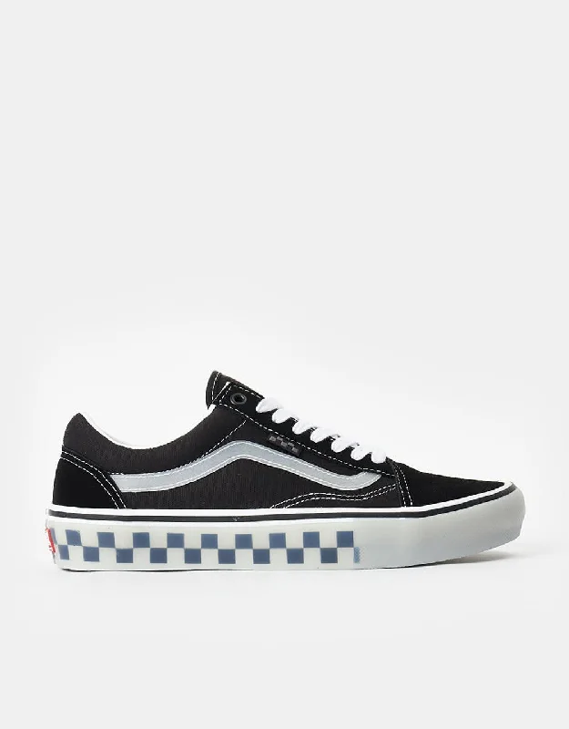 Vans Skate Old Skool Shoes - (Translucent Rubber) Black/Clear