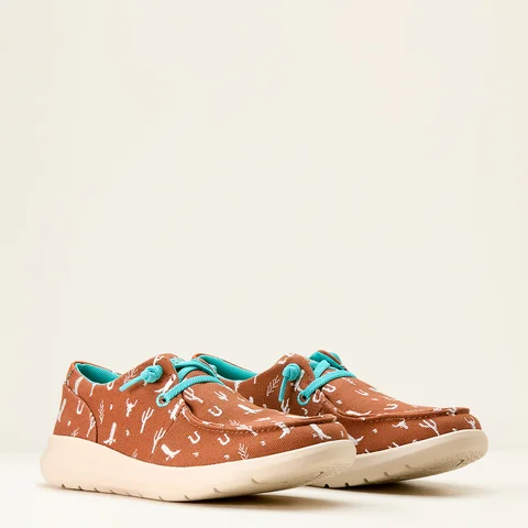 Women's Hilo Doodle - Sorrel Western Icons