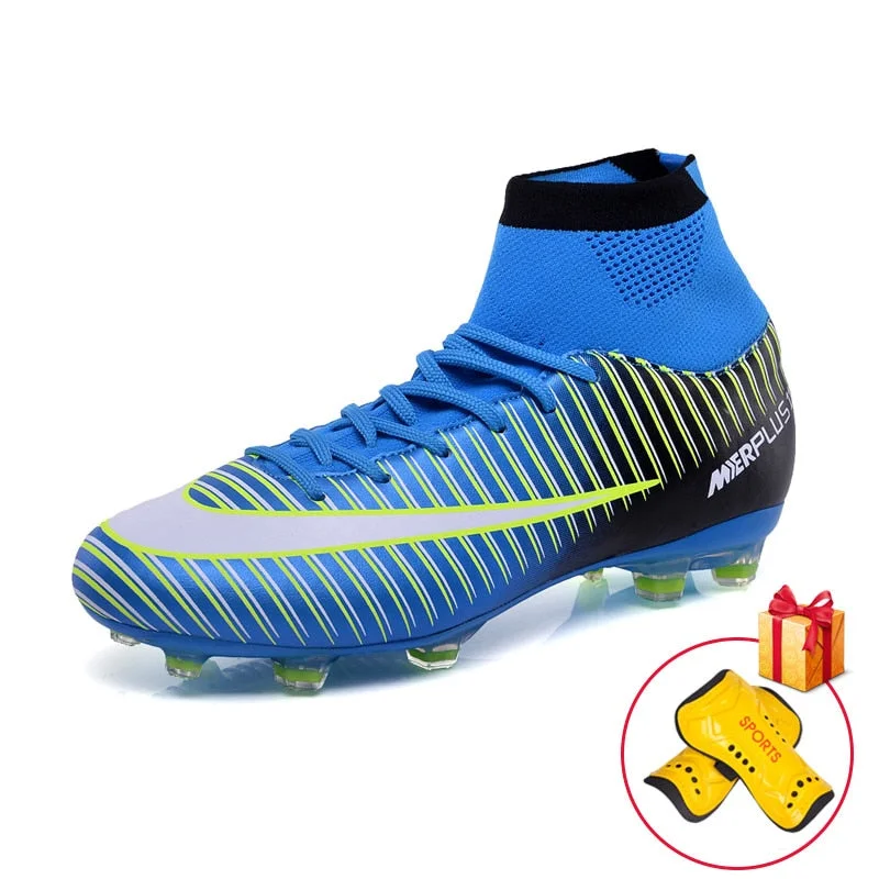 Breathable Men's Soccer Shoes Football