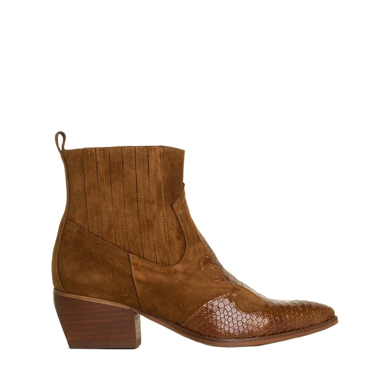 Marian Cognac Boots