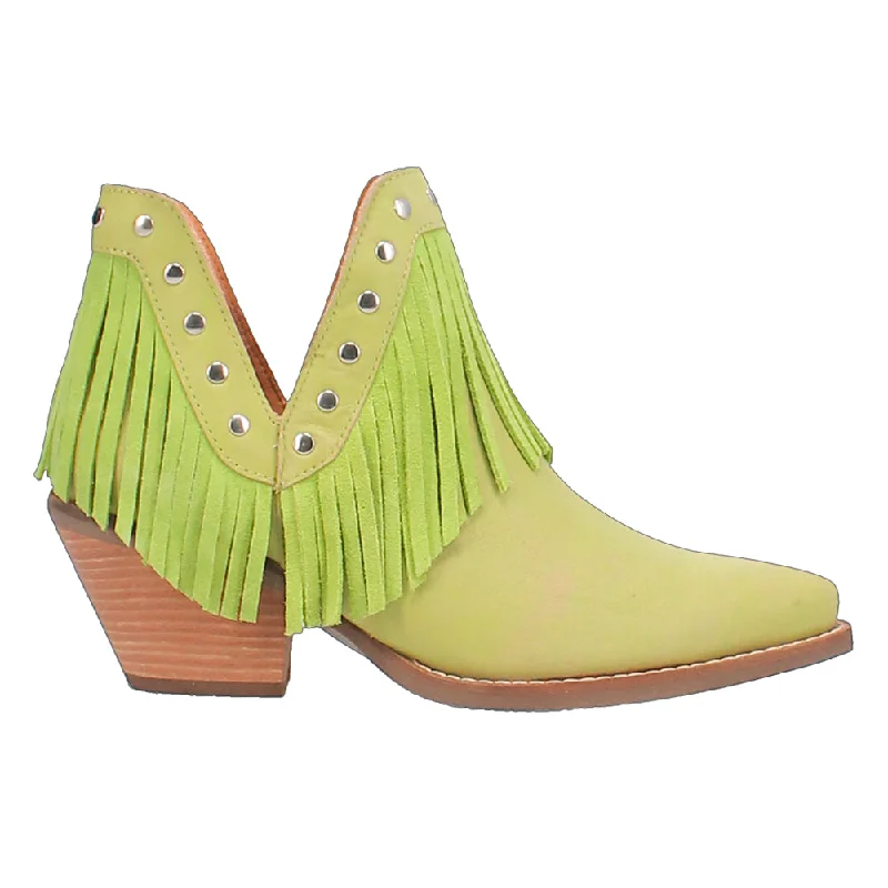 Fine N' Dandy Fringe Snip Toe Cowboy Booties