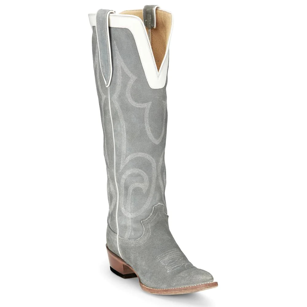 Justin Verlie Cool Grey 17" Women's Medium Round Toe -VN4476