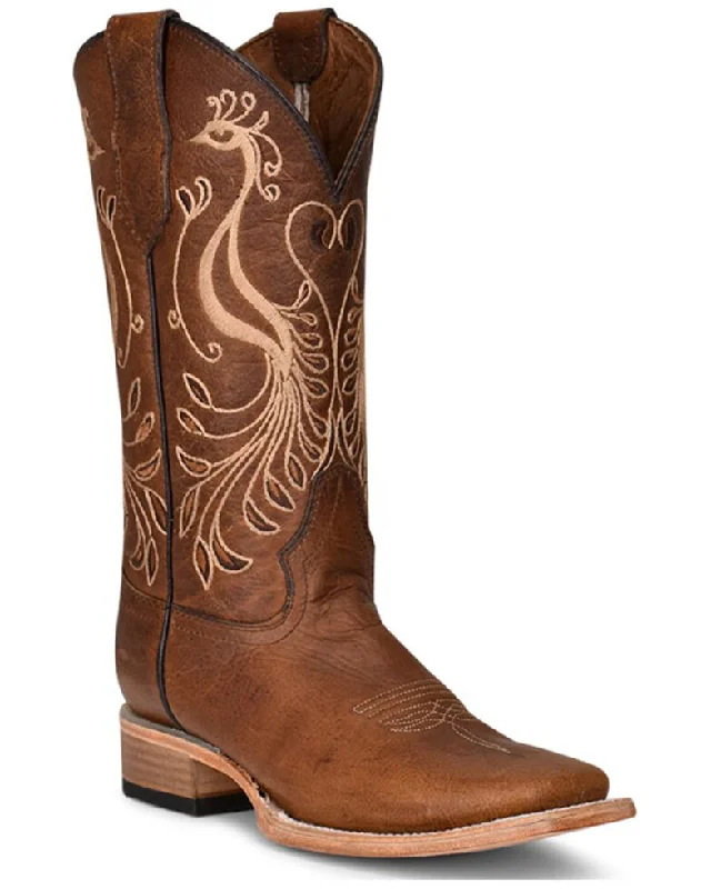 Ladies Circle G by Corral Peacock Embroider Western Boots L5777