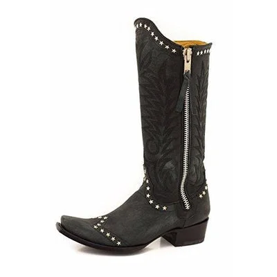 Old Gringo L1360-2 Black Rockstar 13" Boots