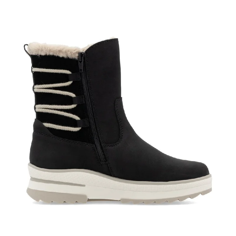 Polar Black Ankle Boots